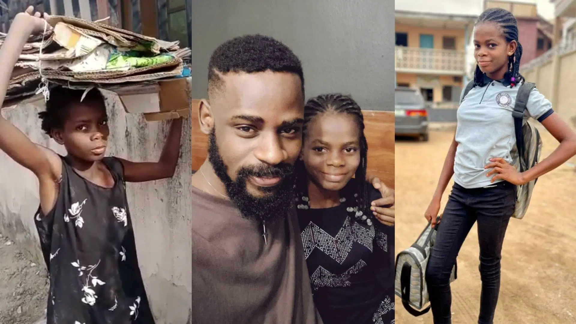 Tunde Onakoya shares transformation of a young girl he took out of a slum and enrolled in school