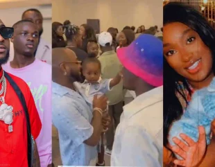 Davido seen for the first time with his two-year-old son, Dawson (Video)