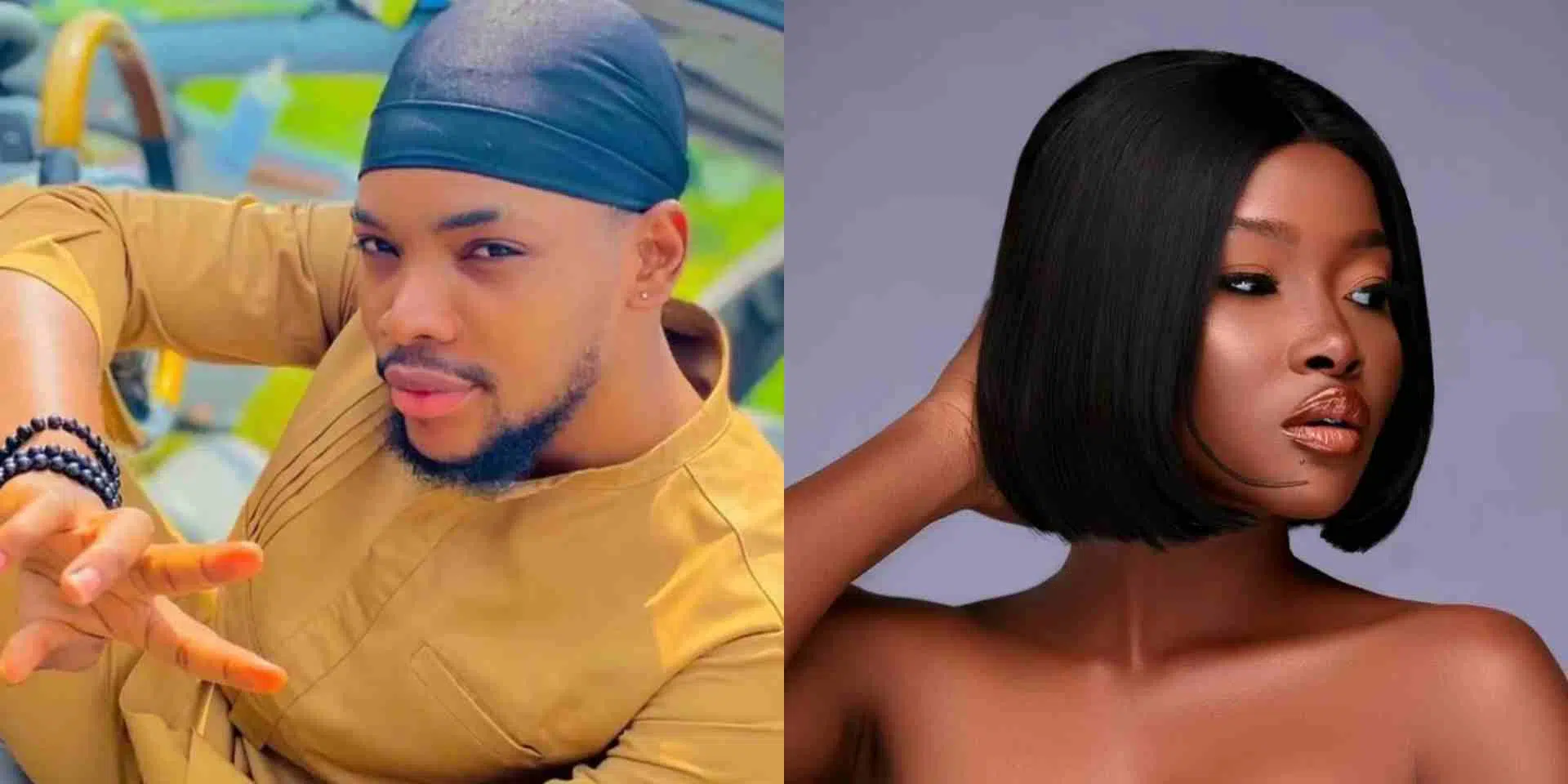 #BBNaija: Moment Kess stopped Ilebaye from kissing him, give reasons (Video)