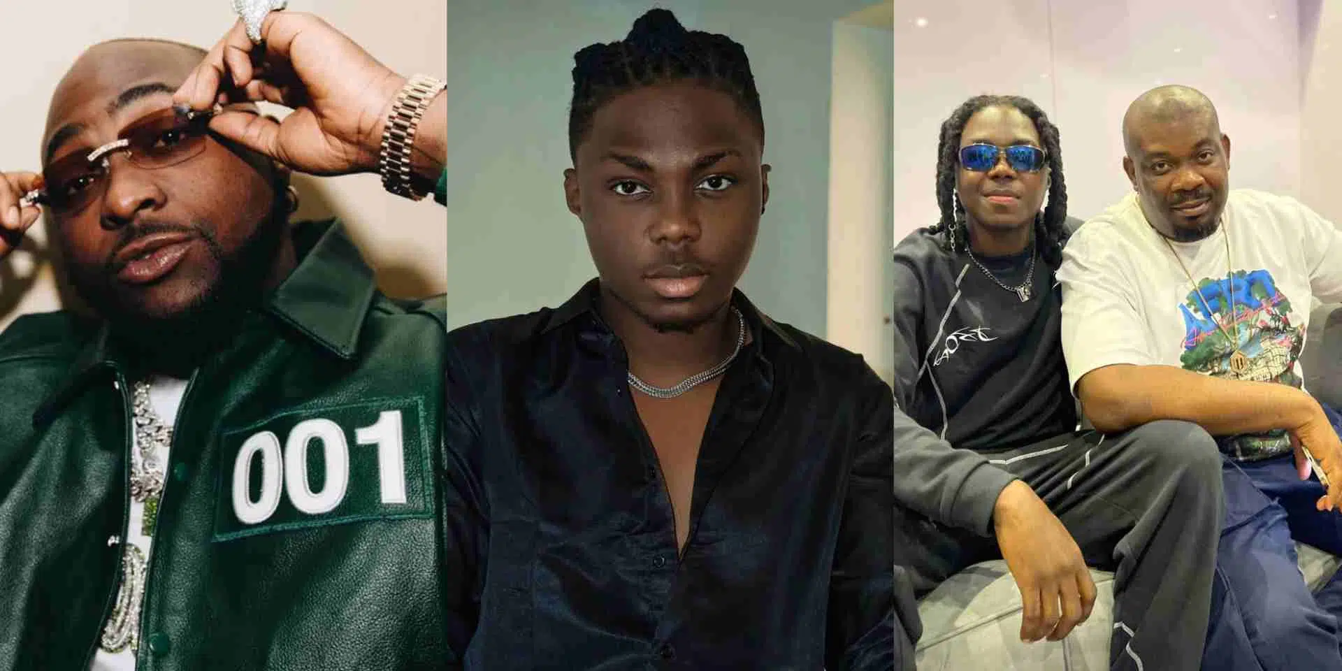 Davido reacts as Don Jazzy reveals new artiste, Bayanni