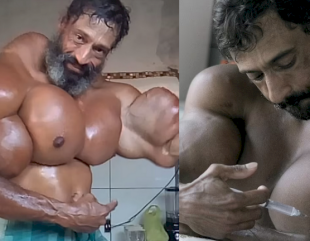 ‘Brazilian Hulk’ TikTok star, Valdir Segato who injected himself with life-threatening oil to create 23-inch biceps, dies on his 55th birthday