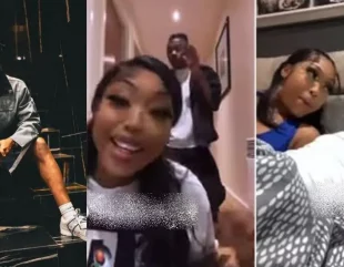 Video of Mayorkun with alleged girlfriend causes  stir online