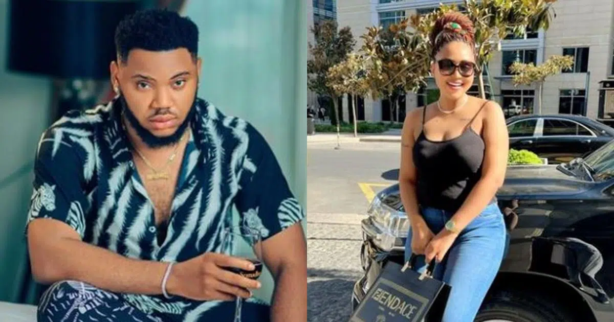 Somadina Adinma blasts lady who tackled him for commenting on Regina Daniels’ post (Video)