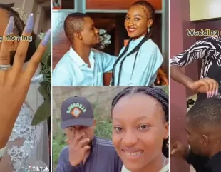 Female barber falls in love with her customer, marries him after 3 years (Video)