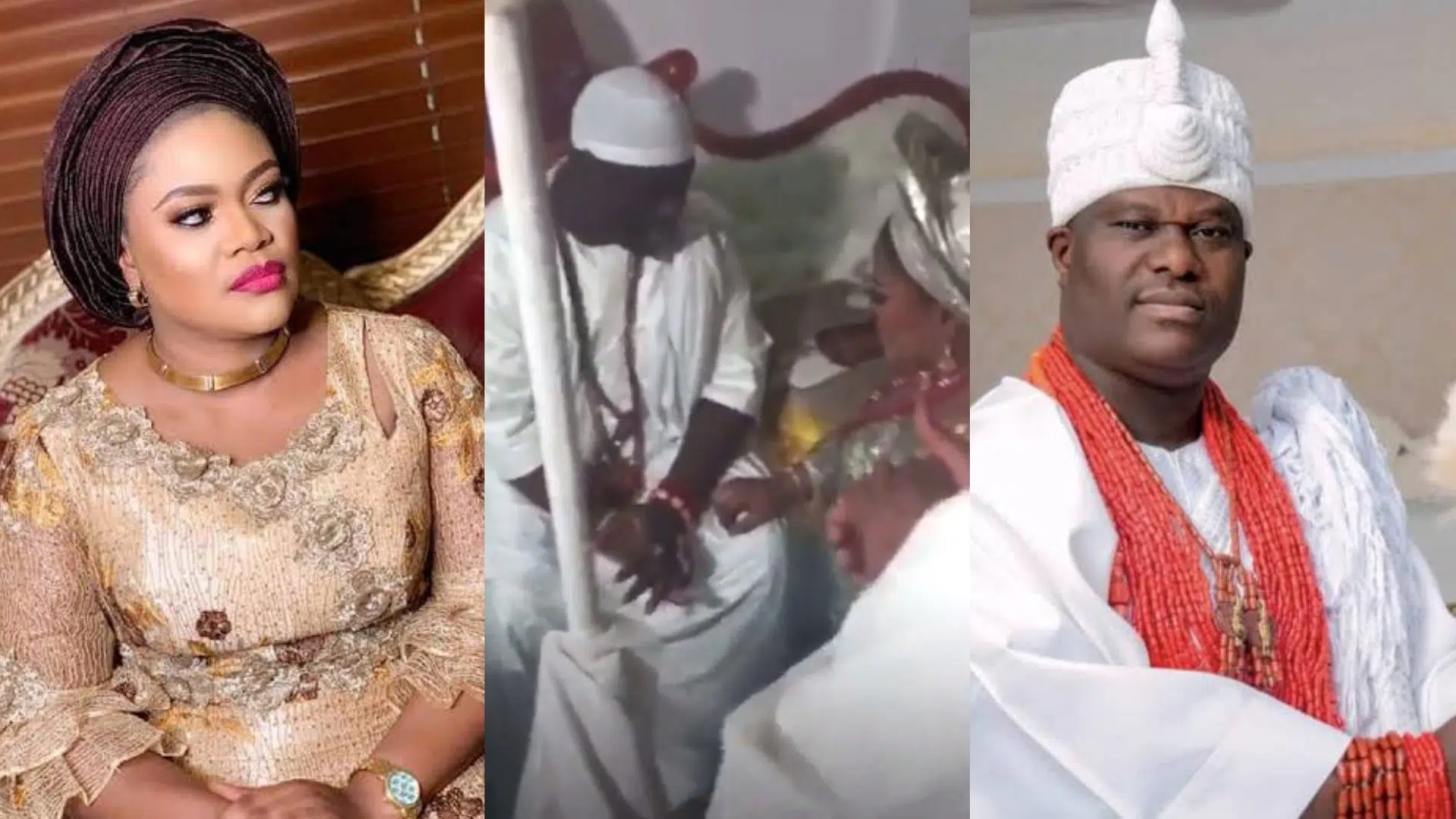 Ooni of Ife takes new wife months after marriage crash with Naomi (Video)