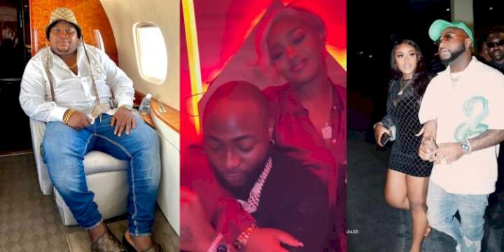 “I sure say she go born another pikin next year” – Cubana Chief Priest predicts as he shares a new loved-up video of Davido and Chioma