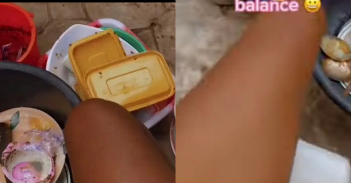 Lady rants after being compelled to do dishes following her introduction ceremony (Video)