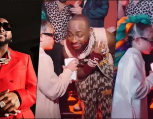 Sweet moment Davido grants young girl interview (Video)