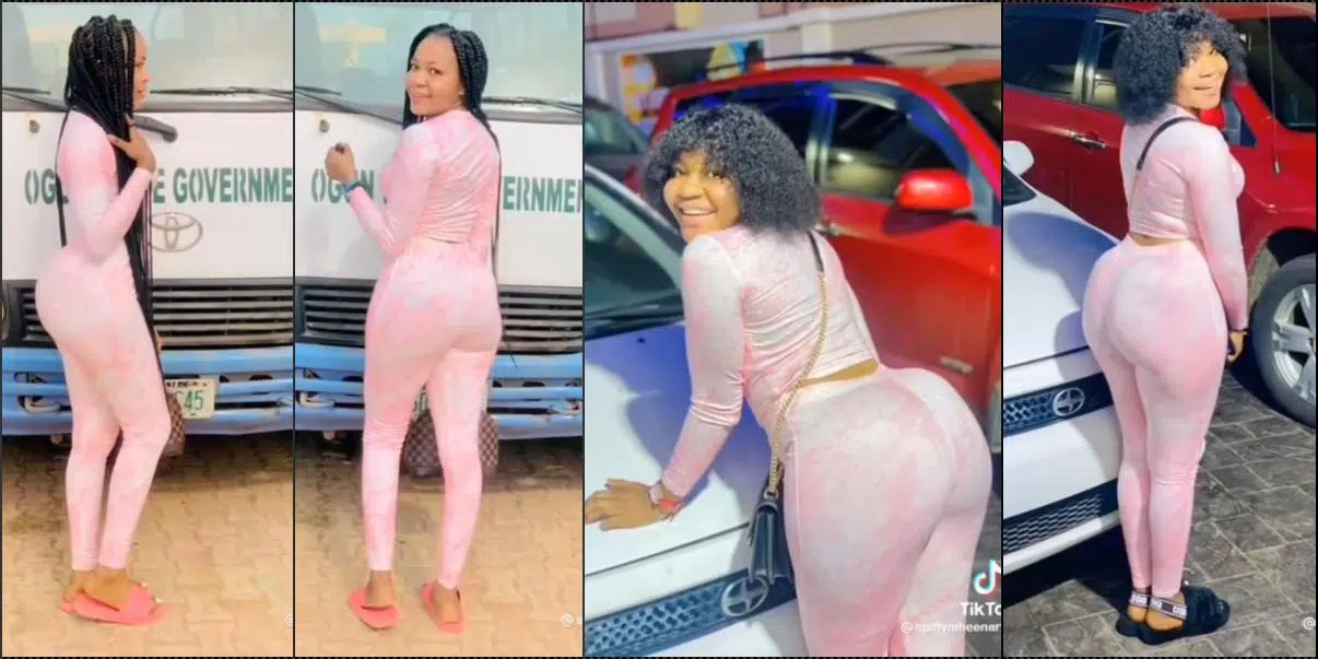 Lady shows off transformation before and during ASUU strike (Video)