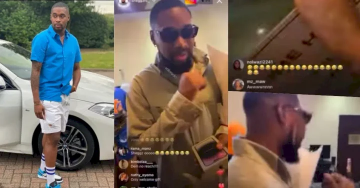 Sheggz receives iPhone 14, N2 million, and others from fans (Video)