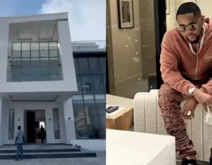 Kizz Daniel acquires a mansion by the waterside