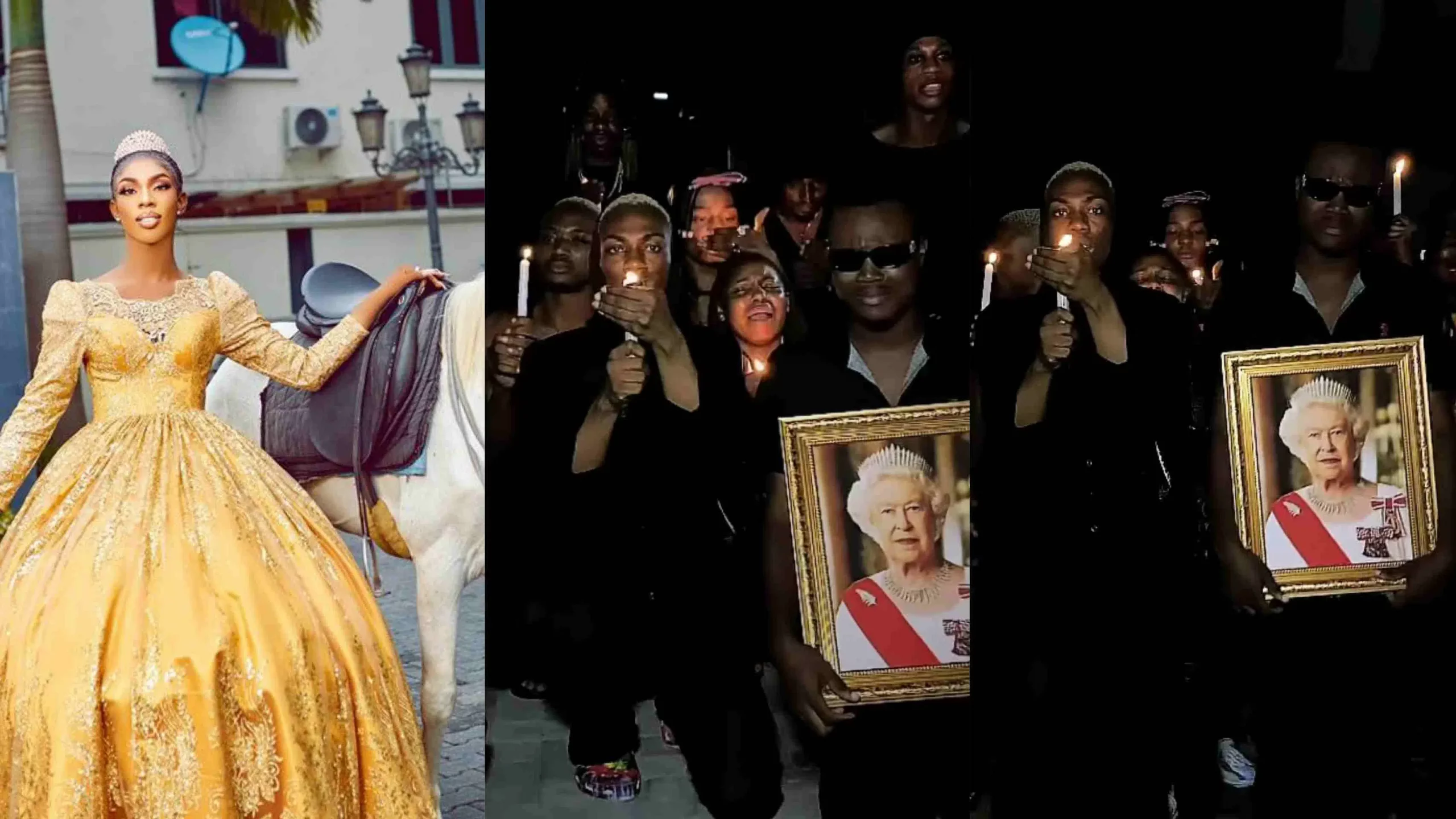 James Brown holds candle night for late godmother, Queen Elizabeth II (Video)