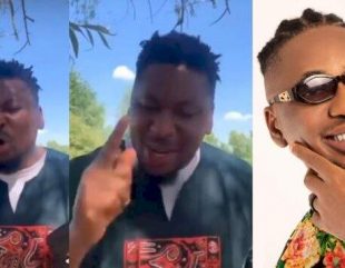 Nigerian singer, Pepenazi is now a ‘Pastor’, watch him preach (video)