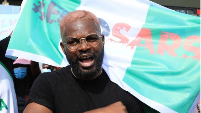 Falz Leads #LekkiMemorial Protest at Toll Gate (Video)