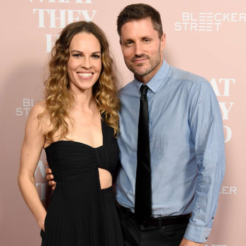 Oscar Winner, Hilary Swank announces she is pregnant with twins today