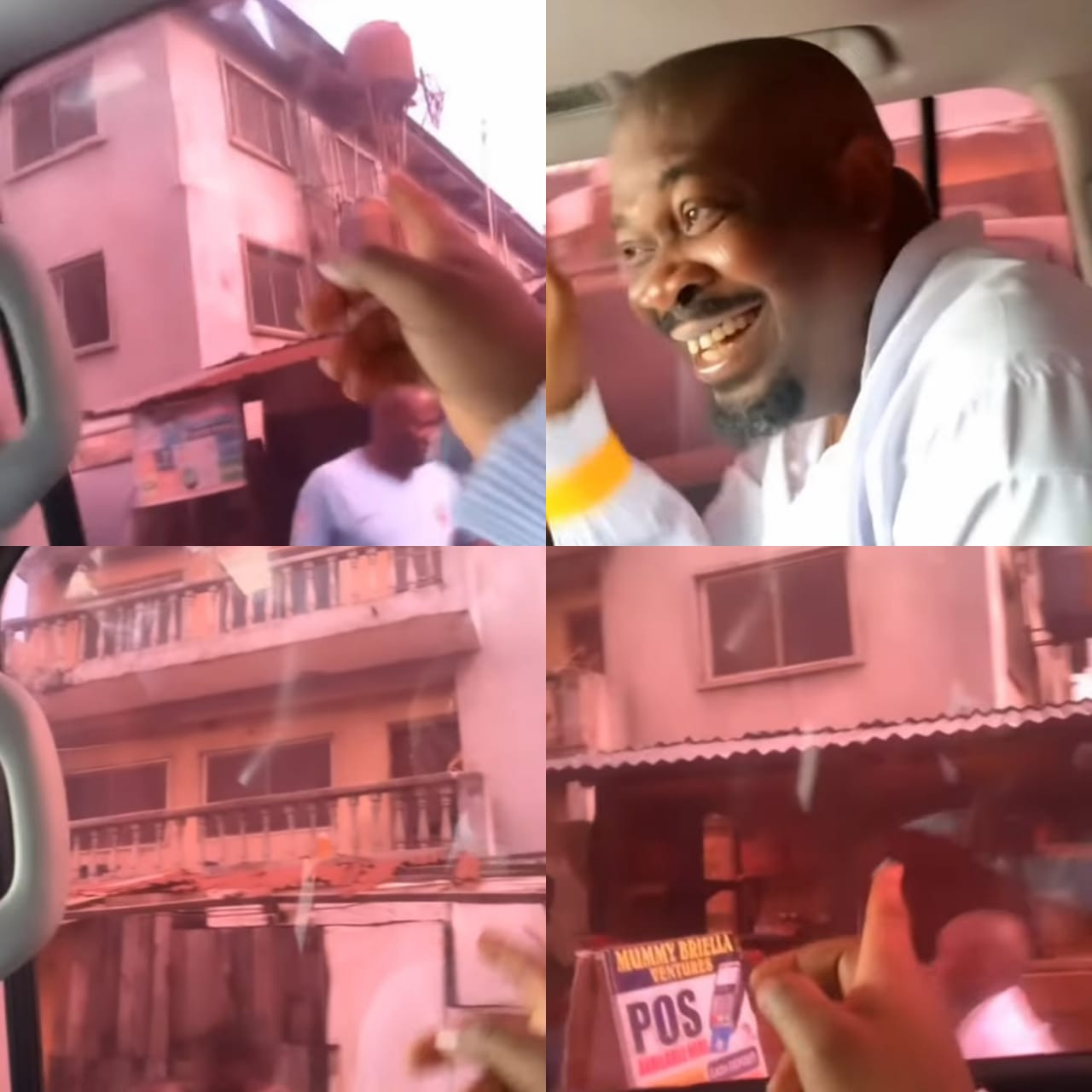 Don Jazzy visits his childhood neighbourhood (video)