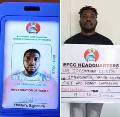 Fake EFCC officer arrested for allegedly defrauding Belgian woman of €45,000