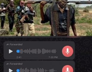 Voice note of a conversation between a member of a kidnap gang and a family member of the kidnap victim leaks