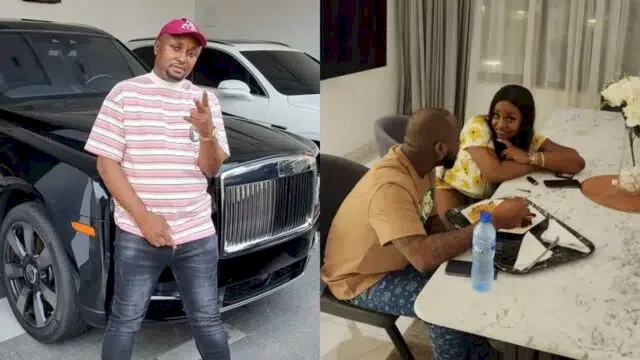 Israel DMW drops quote as he shares photo of Davido and Chioma amid reunion rumours