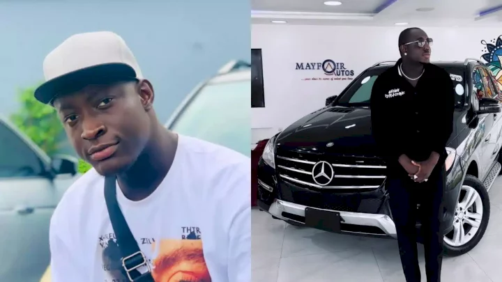 Carter Efe buys new Mercedes Benz