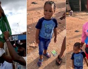 “I am a single mum, I don’t know where her dad is” – Mother of the little girl who participated in Peter Obi’s rally shares ordeal (Video)