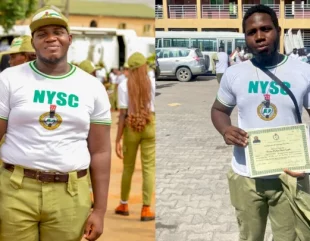 Reactions as Ex-corper shares his transformation after NYSC