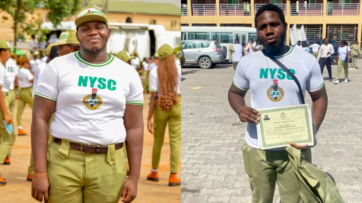 Reactions as Ex-corper shares his transformation after NYSC