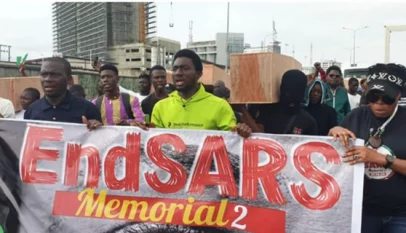 Police explains why protesters were tear-gassed at EndSARS memorial