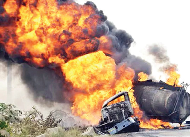 10 Deaths recorded In Fresh Lagos-Ibadan Expressway Tanker Explosion