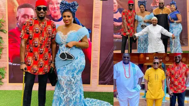 First photos from Peggy Ovire and Frederick Leonard’s traditional marriage