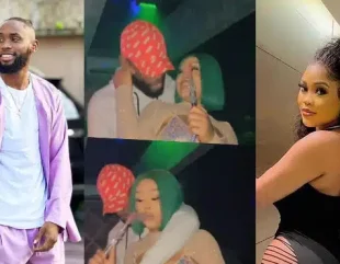Reactions as BBNaija’s Emmanuel is spotted with Chioma Nwaoha (Video)