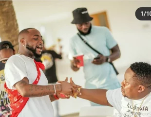 Cubana Chief Priest celebrates Davido ahead of his 30th birthday (Video)