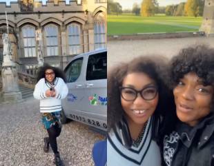 Rita Dominic welcomes friends to England ahead of her Church wedding to Fidelis Anosike (video)