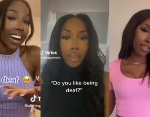 “Guys don’t want to date me because I’m deaf” – Pretty lady laments (Video)