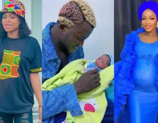 Portable’s first wife reacts as baby mama welcomes his fourth child