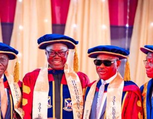 Gov Wike, Sanwo-Olu, Makinde Bag Doctorate Degrees