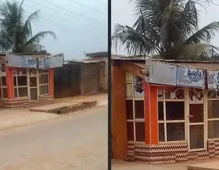 Trending photos of alleged restaurant in Lagos owned by ghosts