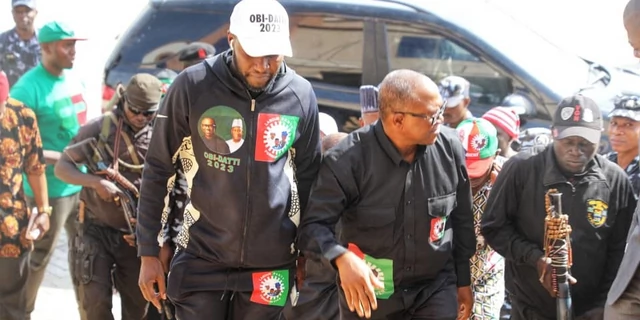 Peter Obi visits Boko Haram-ravaged Borno State