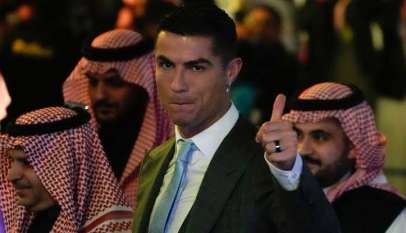 Cristiano Ronaldo unveiled as Al Nassr player