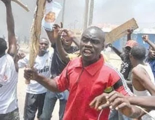 Angry mob set banks ablaze as protests rock Ogun State