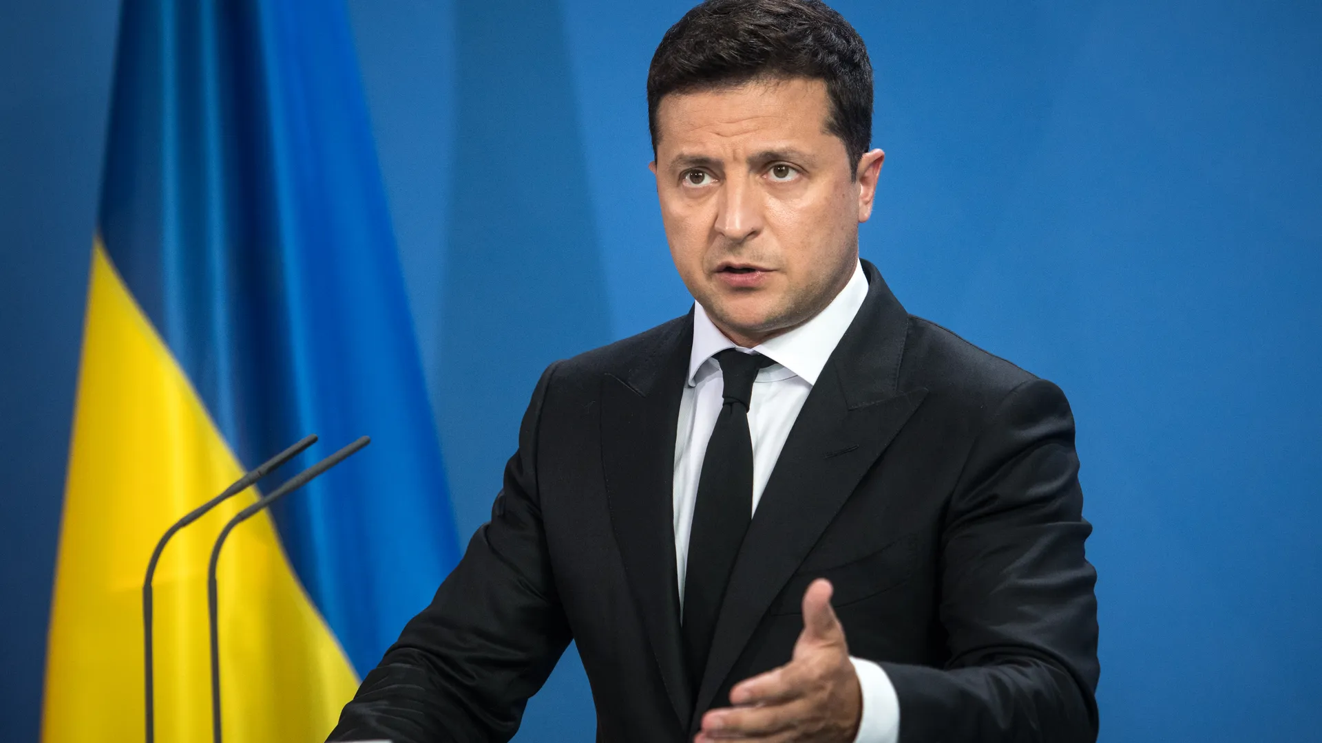 Six killed in ‘massive attack’ in east Ukraine as Zelensky hails resistance