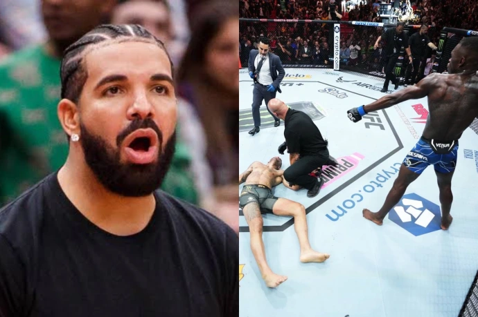 Drake Wins Big From Adesanya and Pereira Fight