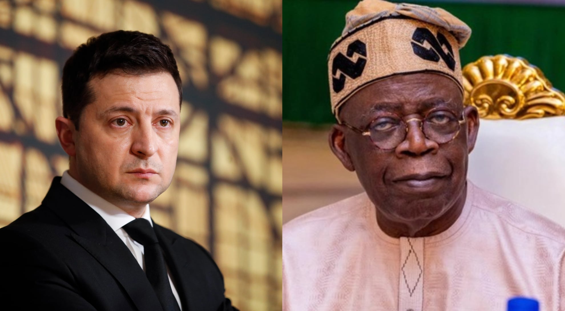 Ukraine’s President, Volodymyr Zelenskyy Congratulates Tinubu, Invites Him To Visit