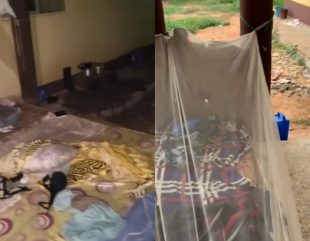 See The Wretched State of a Corpers Lodge in Asaba (Photos/Video)