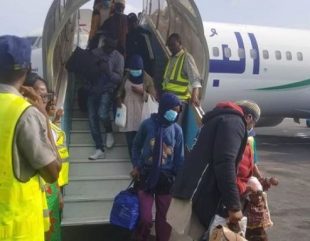 107 Nigerians Trapped In Libya Return Home