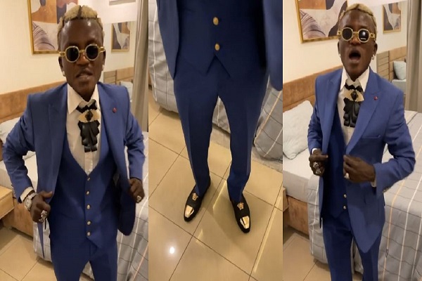 I’m A Big Man Now – Singer Portable Says As He Rocks Designer Suit (Video)