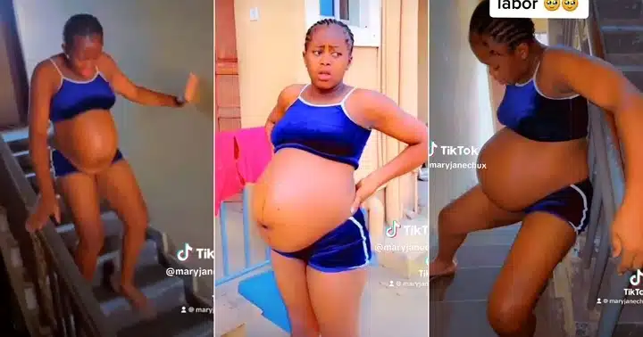 Heavily Pregnant Woman Cries Out as 10 Months Pass with No Sign of Labour [Video]