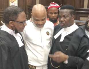 “Nnamdi may die in detention”- IPOB’s Leader Lawyers say