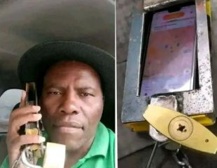 Nigerian Man Unveils Innovative Solution to Safeguard His Phone (Photos)