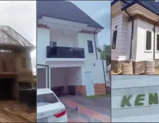 18-year old Teenager shows off his new house (Video)